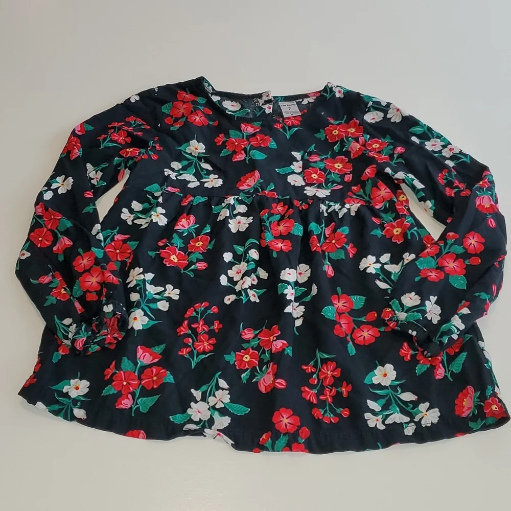 Girls Carter's shirt size 7
